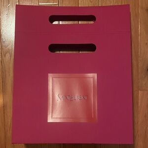 Saint Laurent Fuchsia Tote Bag